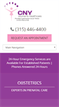 Mobile Screenshot of cnywomenshealthcare.com